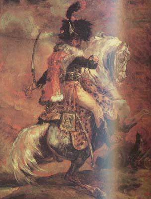 Theodore Gericault Chasseur of the Imperial Guard,Charging (mk10) china oil painting image